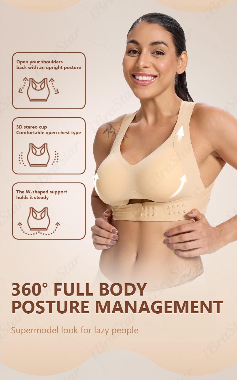 ComfortFit Wireless Posture Bra – All-Day Support & Comfort