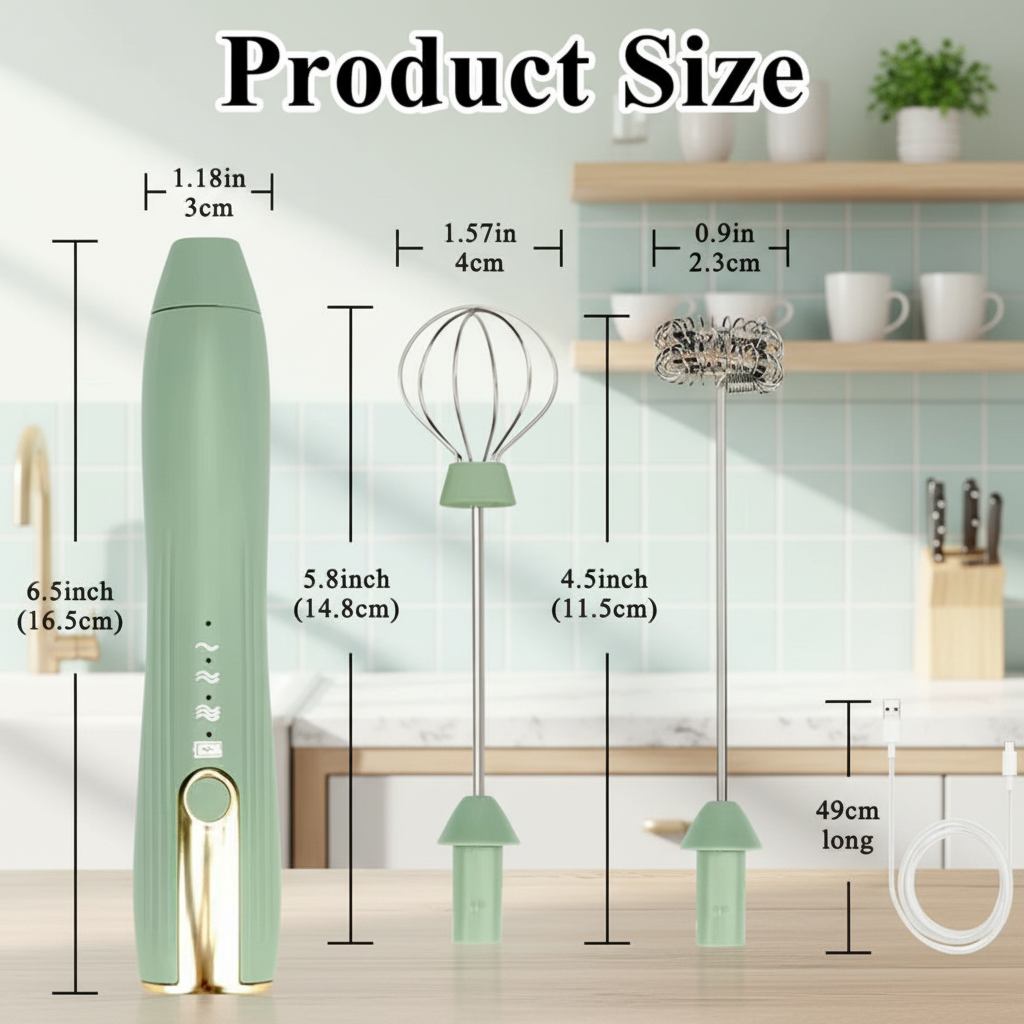 FrothPro™ Handheld Milk Frother